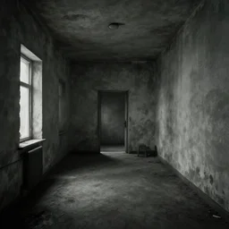 liminal space, spooky familiar feeling, odd, place, backrooms by zdzislaw beksinski