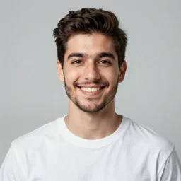 a happy white spanish - jewish - latino man in his early 4 0 s, divine fire is enveloping his body and head, digital art by artgerm