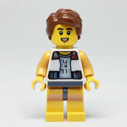lego minifigure for mr beast. realistic. lego