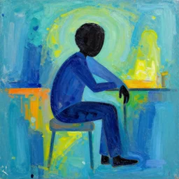 Dementia, abstract art
