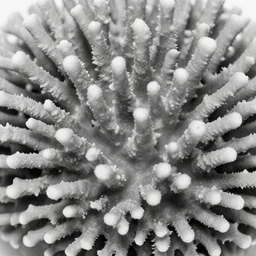 greyscale coral texture