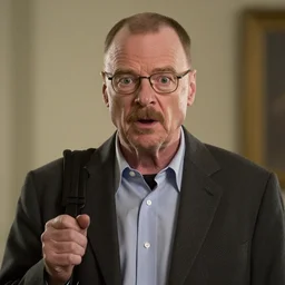 walter white is very surprised about something