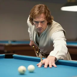 obiwan kenobi playing pool