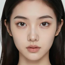 girl with 3 eyes, fashion photo, detailed, realistic