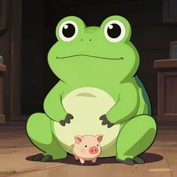 50% frog, 50% pig, 100% cool