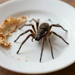 spider infestation ruined breakfast
