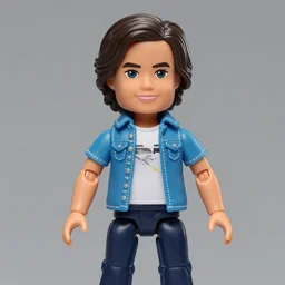 adam driver as a bratz doll product photo by hasbro