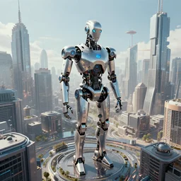 a dreamscape of the robot revolution