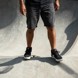 tony hawk with no legs, photograph, realistic, high quality, realistic lighting, dynamic shadows