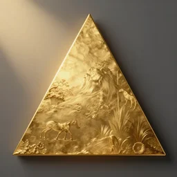 a perfect golden triangle
