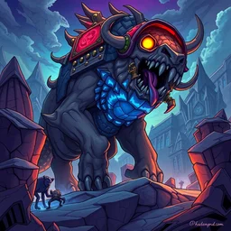 mount epic mail muncher screenshot world of warcraft mounts worldboss fantasy comics that looks like it is from borderlands by jesper ejsing, by rhads, makoto shinkai alena aenami artworks in 4 k beeple, thomas kinkade heartstone league of legends dofus overwatch