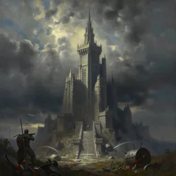 Destroyer of Worlds, a painting by Greg Rutkowski