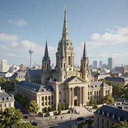 the city of trantor, unreal engine, photorealistic, zbrush, octane render,
