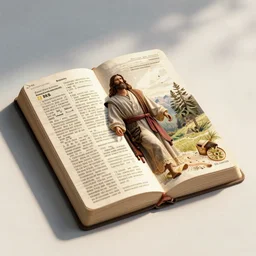 printable bible being delivered by jesus himself