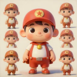 super cute character!! asset sheet, high quality 8 k hyper realistic oil on canvas
