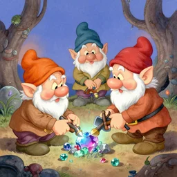 dwarfs mining gems