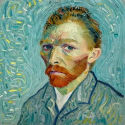 a portrait of van gogh by picasso