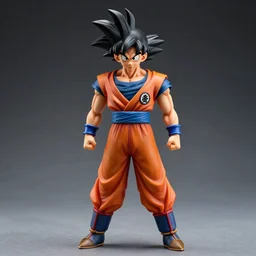 real abomination Son Goku, imsorryjon, Realistic Son Goku, figurine, detailed product photo