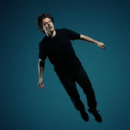 thom yorke floating in space