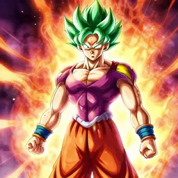 female broly from dragon ball