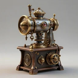 edo style steampunk machine, lilia alvarado