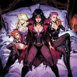 witchblade dejah thoris psylocke in slumber party massacre