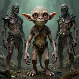 gollum smeagol grotesque, ultra detailed, ultra realistic, by beksinski, alejandro jodorowsky, giger, greg rutkowski, carne griffith trending on artstation, deviantart, photorealism
