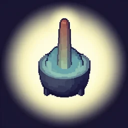 stylized 2 d reactor. inkscape, illustrator, vector graphics, bloom, 2 d game, topdown.