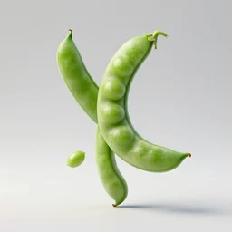 a green bean dancing, highly detailed, very creative, ultrarealistic