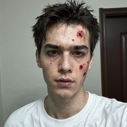 scary selfies of lucas baker, resident evil 7