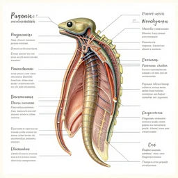 Hydra anatomy reference sheet,