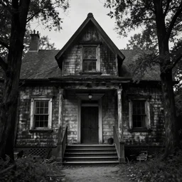 eerie, black and white photo, historic, realistic, highly detailed, 1 8 0 0 s, silent hill style