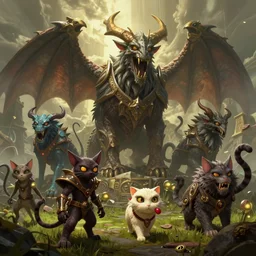 mount epic undead cats screenshot world of warcraft mounts worldboss fantasy comics that looks like it is from borderlands by jesper ejsing, by rhads, makoto shinkai alena aenami artworks in 4 k beeple, thomas kinkade heartstone league of legends dofus overwatch