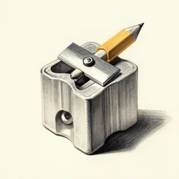 a pencil sharpener design by edward hopper