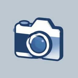 a 3 d icon of a camera icon in isometric perspective