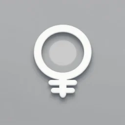 arts and crafts, minimum logo icon, femenine icon, girly icon, cute icon, 3 d design, in the style of minimal o and whicons. adobe illustrator, unreal engine, vectorized, 4 k, hd.