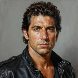 ultra realistic portrait painting of danny trejo, art by frank frazetta, 4 k, ultra realistic, highly detailed, epic lighting