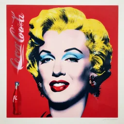 coca cola painted by andy warhol