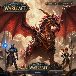 mount epic cruel gladiator's storm dragonaƒ screenshot world of warcraft mounts worldboss fantasy comics that looks like it is from borderlands by jesper ejsing, by rhads, makoto shinkai alena aenami artworks in 4 k beeple, thomas kinkade heartstone league of legends dofus overwatch