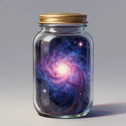 the universe in a jar , artstation