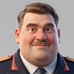 lech kaczynski as disney character, face macro shot, unreal engine, octane render, 3 d render, photorealistic