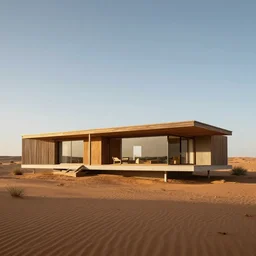 a house in the namibian desert designed by jean arp. by karolis strautniekas