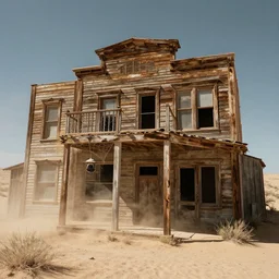old abandoned 1 8 0 0's saloon covered by dust and sand, cobwebs and rotten wood, desert, hyperdetailed, artstation, cgsociety, 8 k