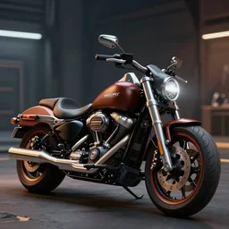 a harley davidson a rocket league, high details, 8 k