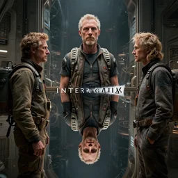 hyperrealistic dslr film still of scene from interstellar, inspired by gary larson, stunning 8 k octane comprehensive 2 d render perfect symmetry, dim volumetric cinematic lighting, extremely hyper - detailed, extremely lifelike attributes & lifelike texture, intricate, masterpiece, artstation, stunning