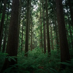 the forest has eyes.