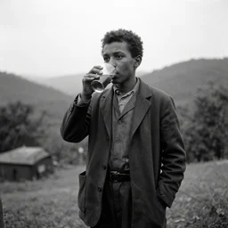a tipple boy, by sebastiao salgado, photography, tones of black, 4 k, at turkey knob mine in macdonald, west virginia, 1 9 0 8