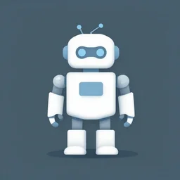 3 d icon of a robot