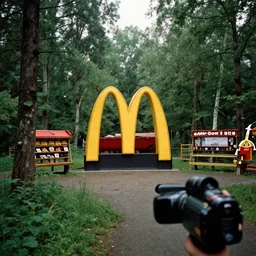 McDonald's land theme park Abounded in the dense forest of Siberia, Lost footage of McDonald's land theme park found, VHS tape, Camcorder, Real Life,