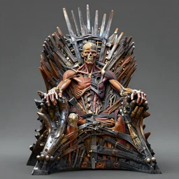 throne, true anatomy!, extremely detailed!, digital painting, unreal engine 5, art by tom bagshaw